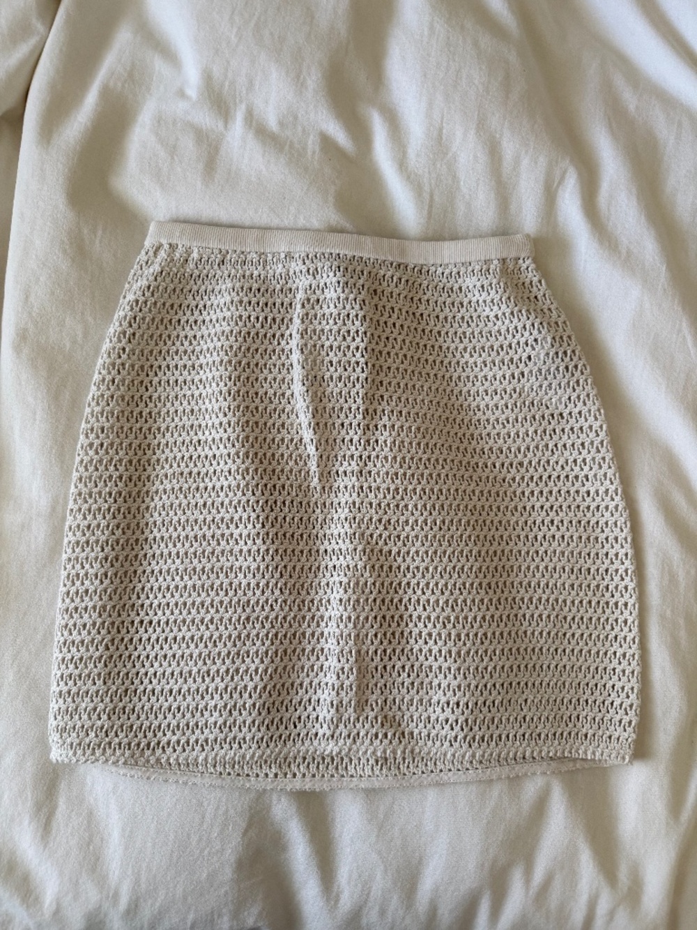 Madewell Crochet Cover Up Mini Skirt